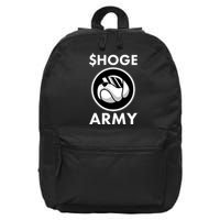 $HOGE ARMY Bitcoin Crypto Coin Doge 16 in Basic Backpack