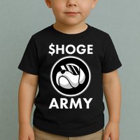 $HOGE ARMY Bitcoin Crypto Coin Doge Toddler T-Shirt