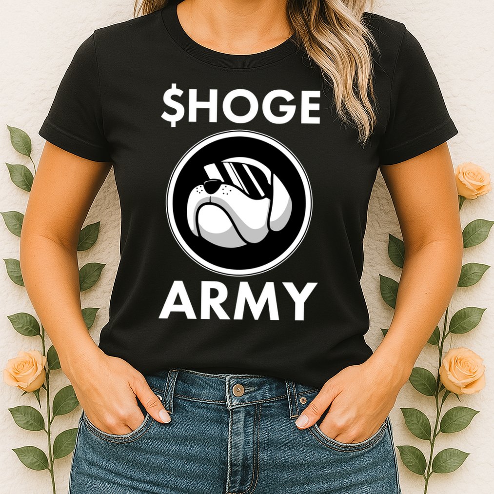 $HOGE ARMY Bitcoin Crypto Coin Doge Womens T-Shirt
