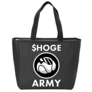 $HOGE ARMY Bitcoin Crypto Coin Doge Zip Tote Bag