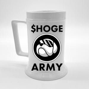 $HOGE ARMY Bitcoin Crypto Coin Doge Beer Stein