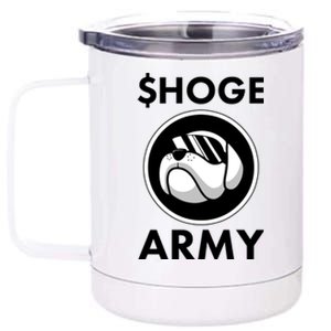 $HOGE ARMY Bitcoin Crypto Coin Doge 12 oz Stainless Steel Tumbler Cup