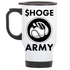 $HOGE ARMY Bitcoin Crypto Coin Doge Stainless Steel Travel Mug