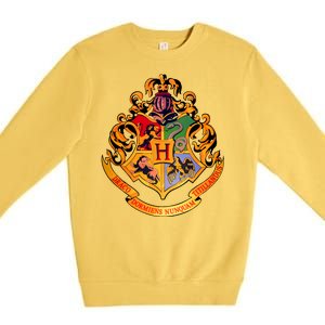 Hogwarts School Emblem Premium Crewneck Sweatshirt