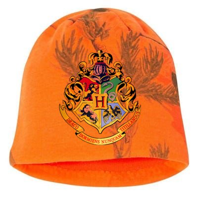 Hogwarts School Emblem Kati - Camo Knit Beanie