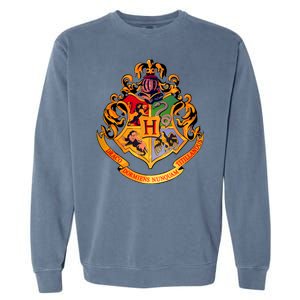 Hogwarts School Emblem Garment-Dyed Sweatshirt