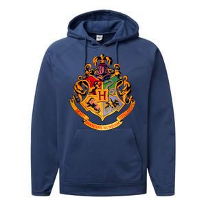 Hogwarts School Emblem Performance Fleece Hoodie