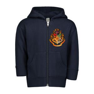 Hogwarts School Emblem Toddler Zip Fleece Hoodie