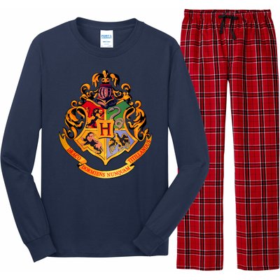 Hogwarts School Emblem Long Sleeve Pajama Set