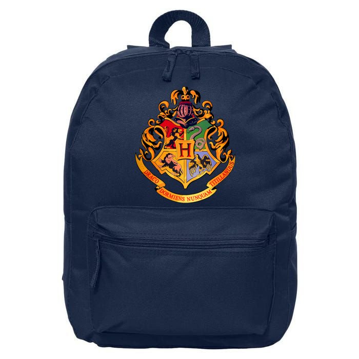 Hogwarts School Emblem 16 in Basic Backpack