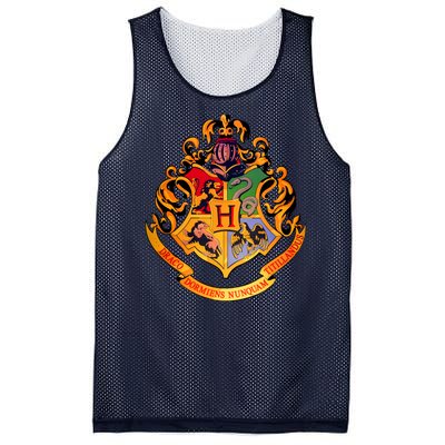 Hogwarts School Emblem Mesh Reversible Basketball Jersey Tank