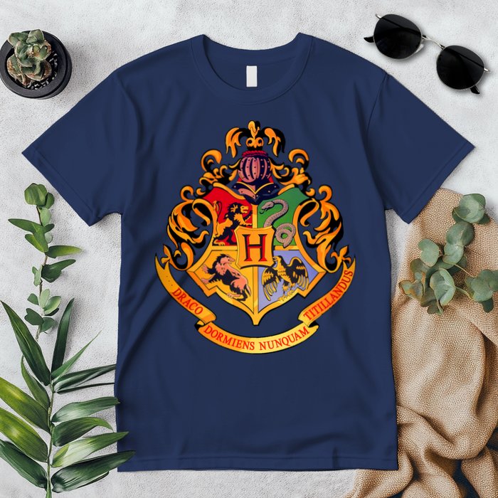 Hogwarts School Emblem Premium T-Shirt