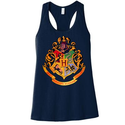 Hogwarts School Emblem Women's Racerback Tank