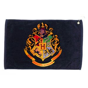 Hogwarts School Emblem Grommeted Golf Towel