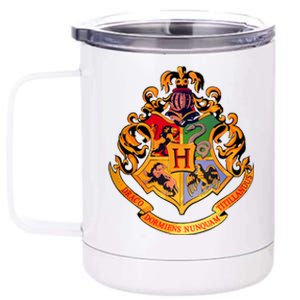 Hogwarts School Emblem 12 oz Stainless Steel Tumbler Cup