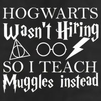 Hogwarts Wasn't Hiring So I Teach Muggles 25L Jumbo Tote