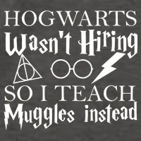 Hogwarts Wasn't Hiring So I Teach Muggles Vector Backpack