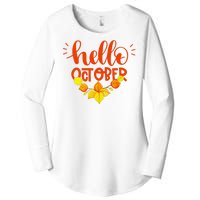 Hello October Women's Perfect Tri Tunic Long Sleeve Shirt