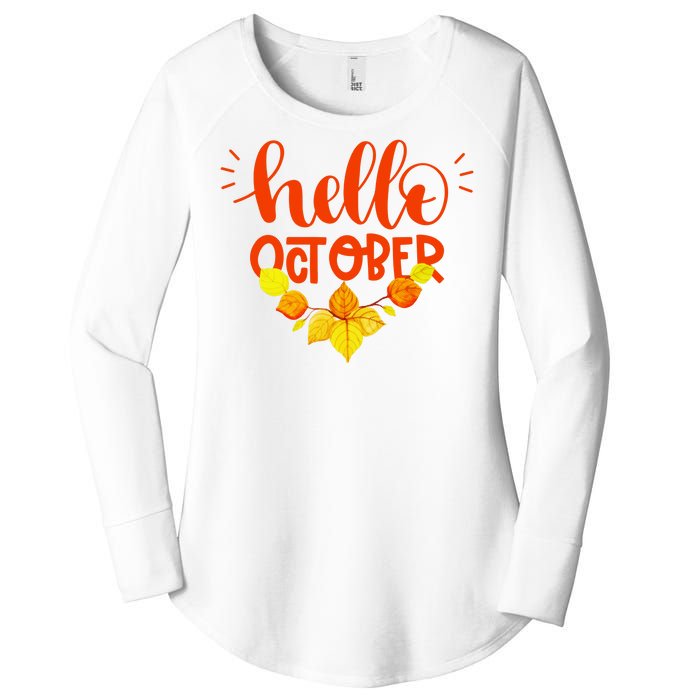 Hello October Women's Perfect Tri Tunic Long Sleeve Shirt