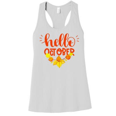 Hello October Women's Racerback Tank