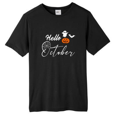 Hello October | Halloween Tall Fusion ChromaSoft Performance T-Shirt