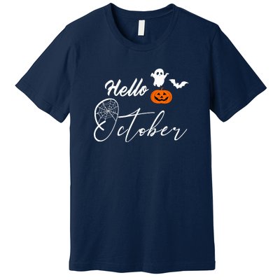 Hello October | Halloween Premium T-Shirt