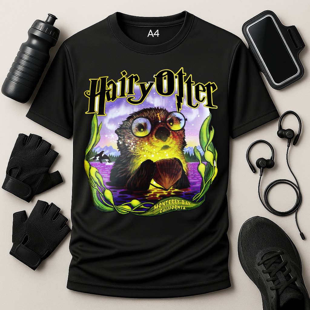 Hairy Otter Cooling Performance Crew T-Shirt