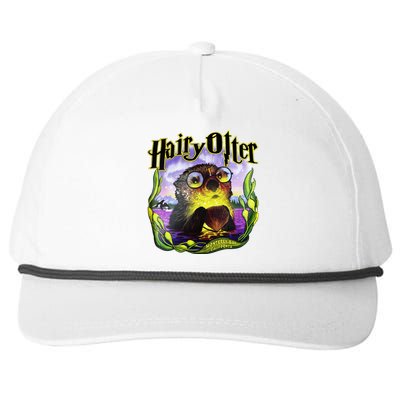 Hairy Otter Snapback Five-Panel Rope Hat