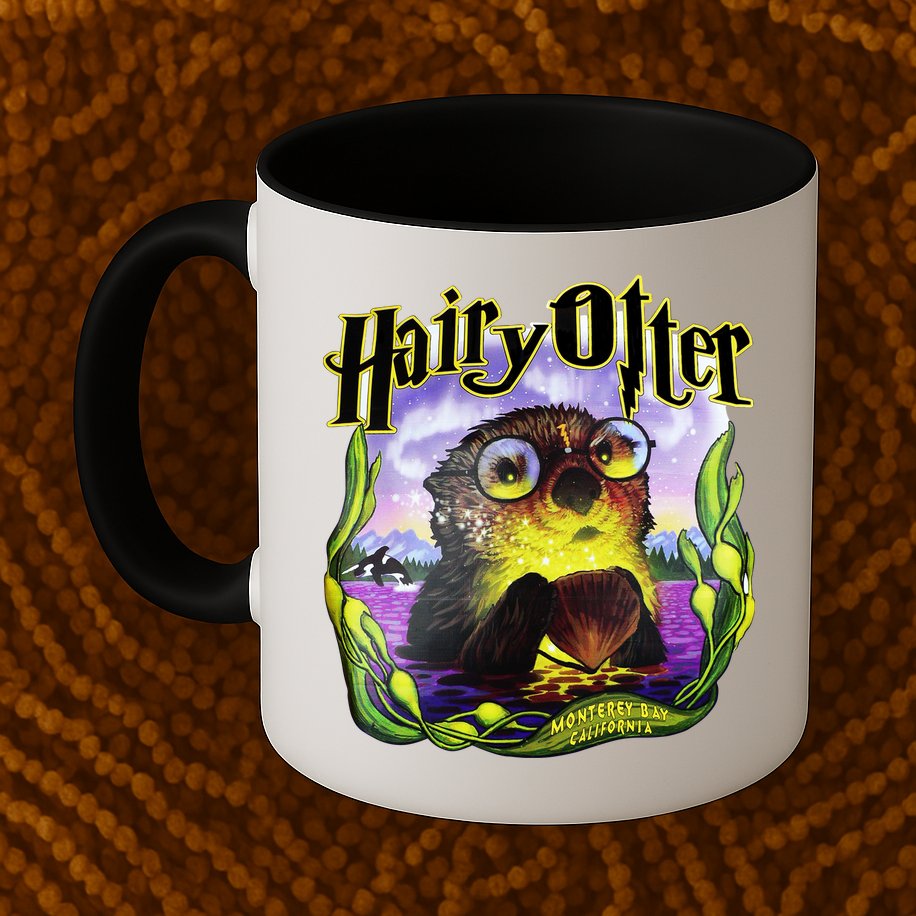 Hairy Otter Mug