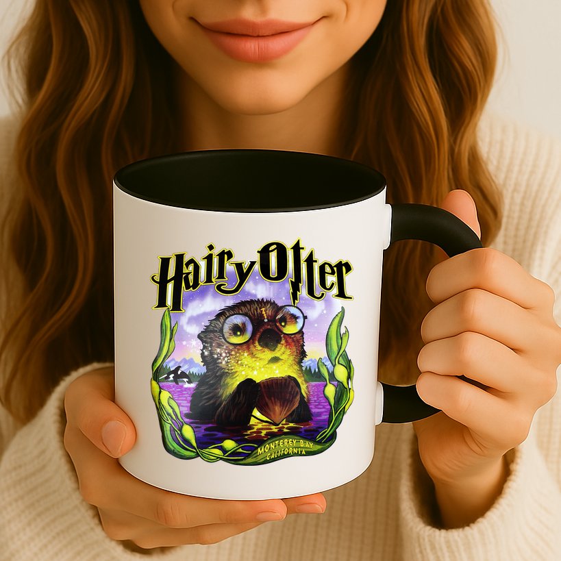 Hairy Otter Mug