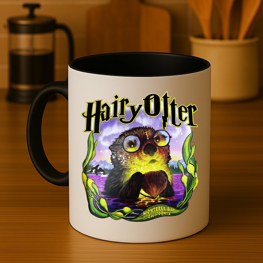 Hairy Otter Mug