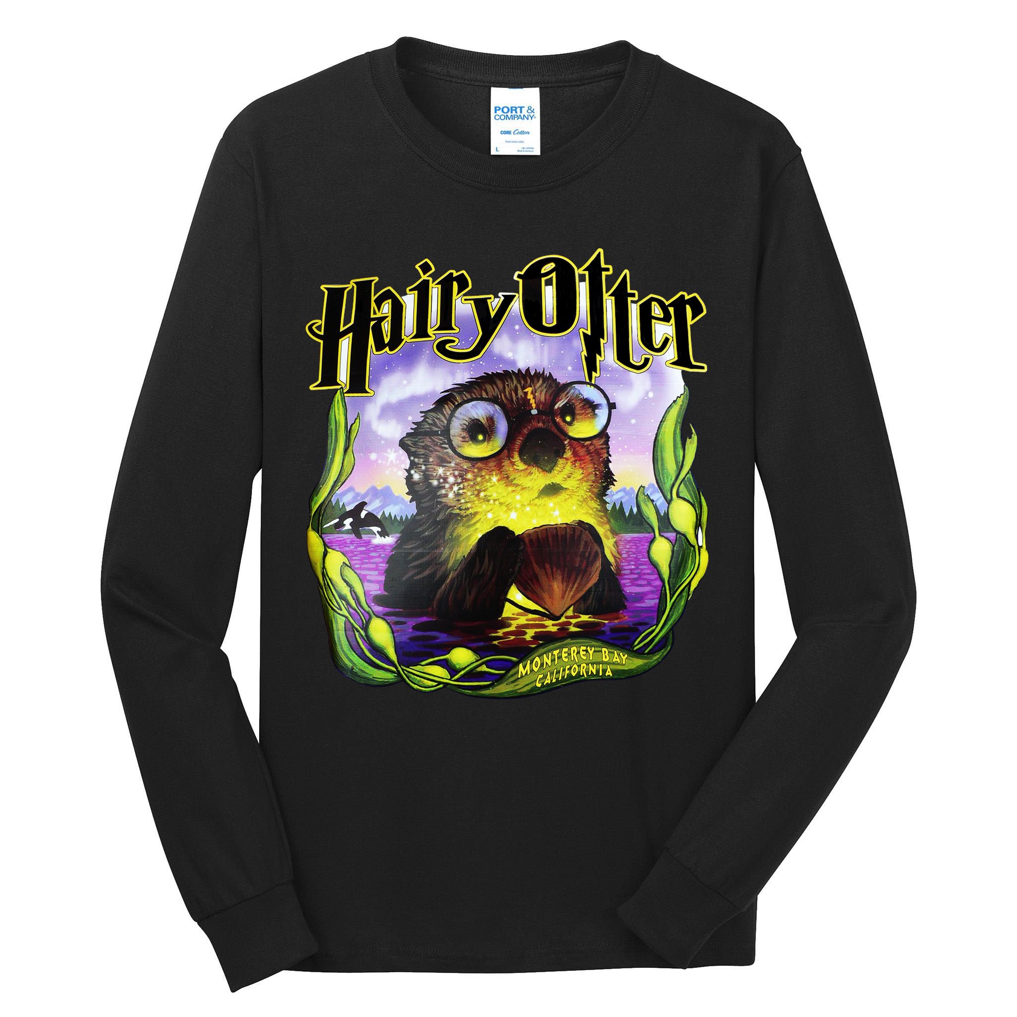Hairy Otter Tall Long Sleeve T-Shirt
