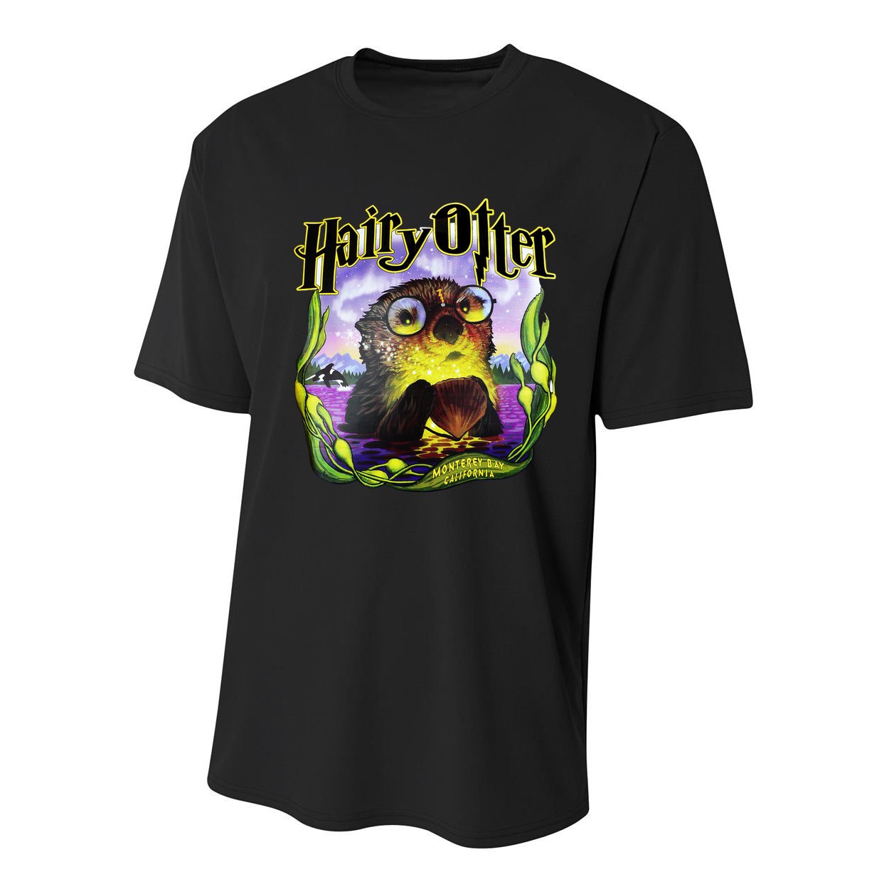 Hairy Otter Youth Performance Sprint T-Shirt