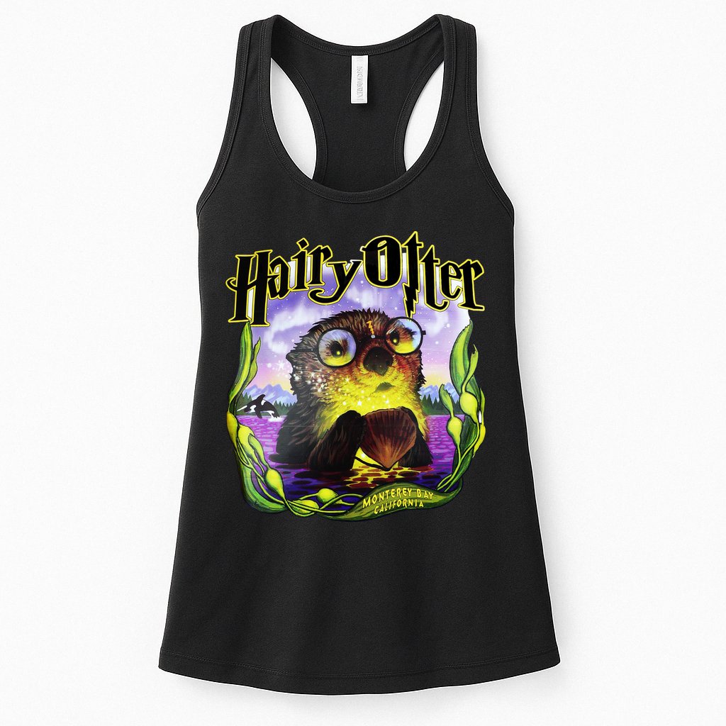 Hairy Otter Womens Tank Top
