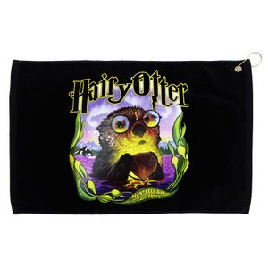 Hairy Otter Grommeted Golf Towel