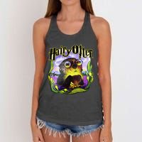 Hairy Otter Women's Knotted Racerback Tank