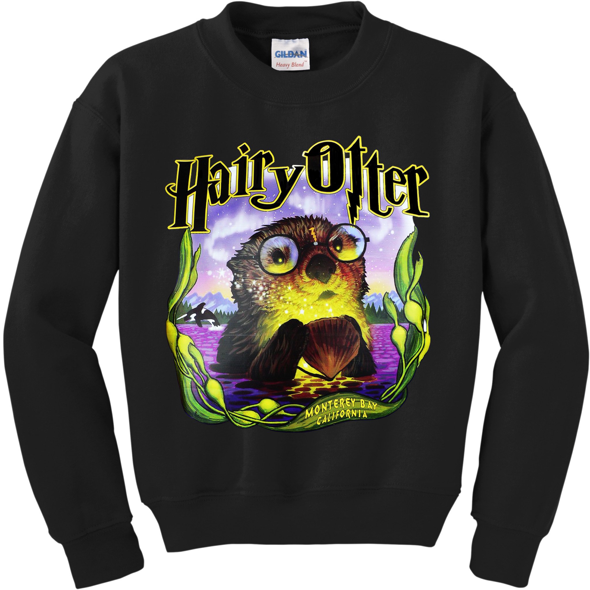 Hairy Otter Kids Sweatshirt