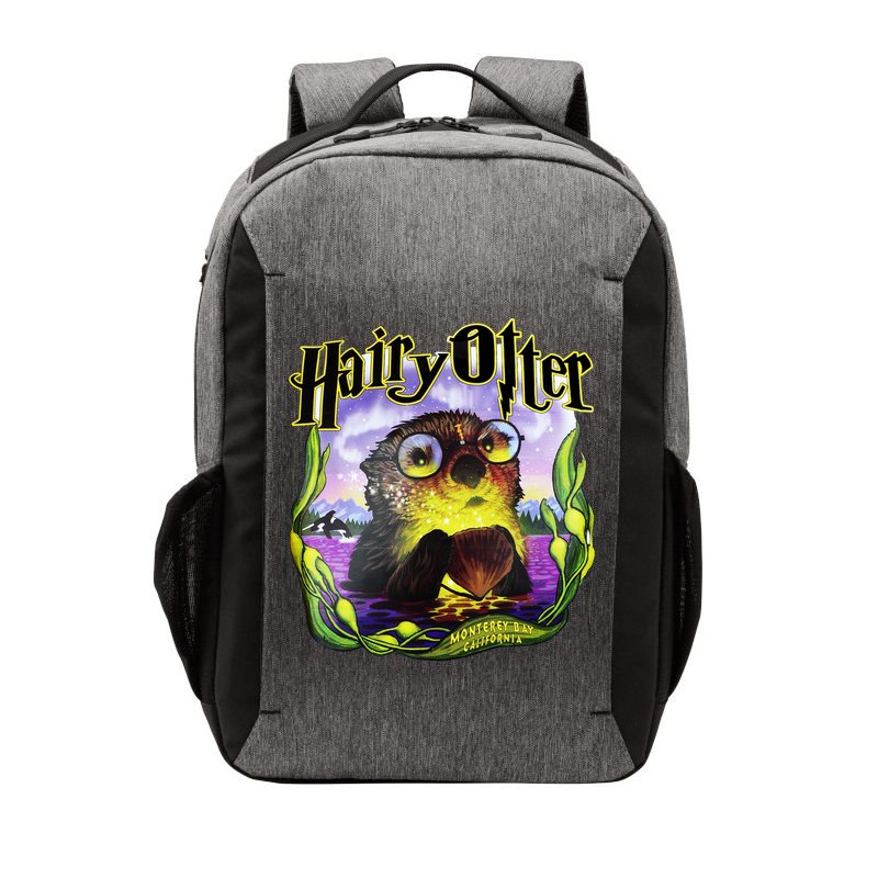 Hairy Otter Vector Backpack