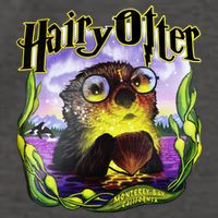 Hairy Otter Vector Backpack