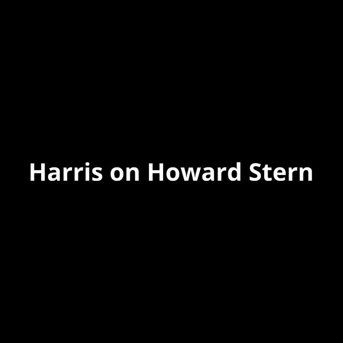 Harris On Howard Stern Flexfit Unipanel Trucker Cap