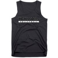 Highlanders Oak Hills High School Volleyball Premium Tank Top