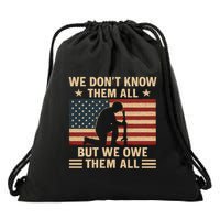 Honoring Our Heroes Drawstring Bag