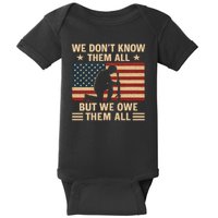Honoring Our Heroes Baby Bodysuit
