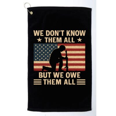Honoring Our Heroes Golf Towel