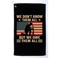 Honoring Our Heroes Golf Towel