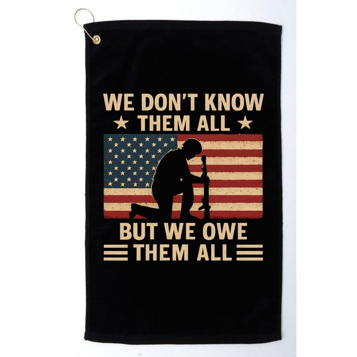 Honoring Our Heroes Golf Towel