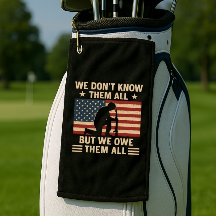 Honoring Our Heroes Golf Towel