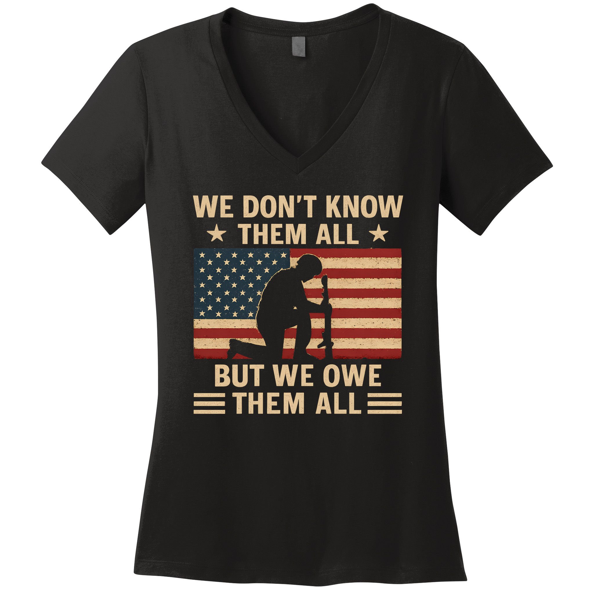 Honoring Our Heroes Women's V-Neck T-Shirt