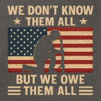 Honoring Our Heroes Cotton Canvas Backpack