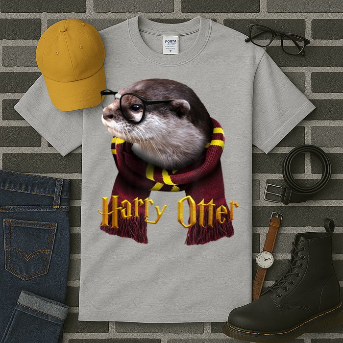 Harry Otter Tall T-Shirt